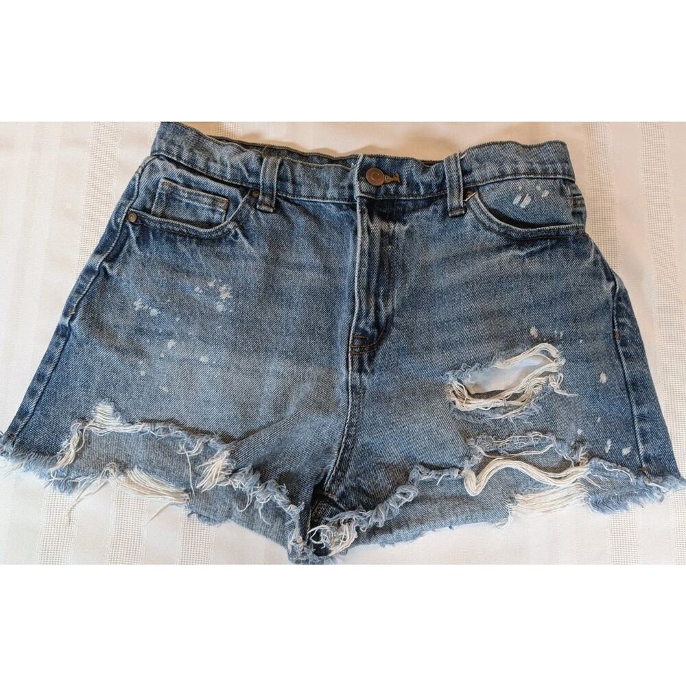 No Boundaries Distressed Cut Offs 2" Jean Shorts Junior's Size 9